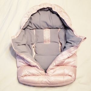 ADD Baby Winter Stroller Carseat Cover Small Pink